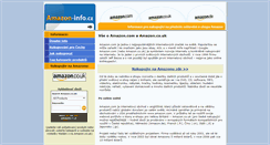 Desktop Screenshot of amazon-info.cz
